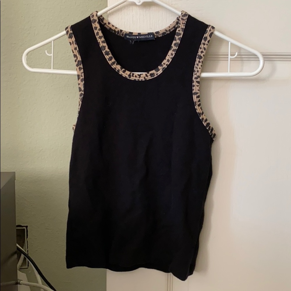 Brandy Melville black tank top